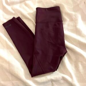 Athleta Maroon Leggings